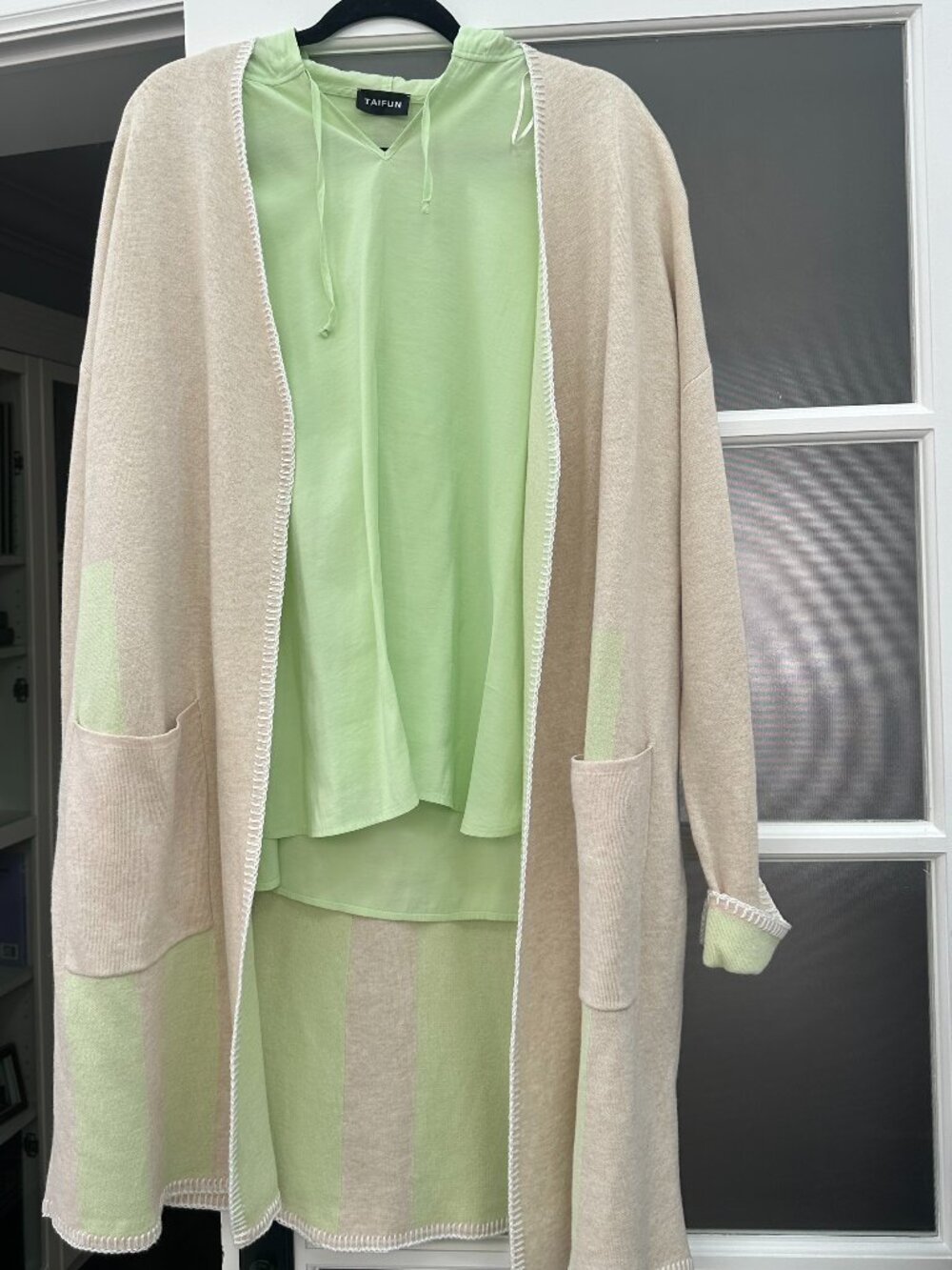 TAIFUN Women's Cardigan/Hoodie Set